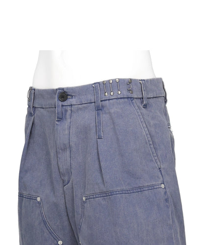 CHINO HALF PAINTER PANTS