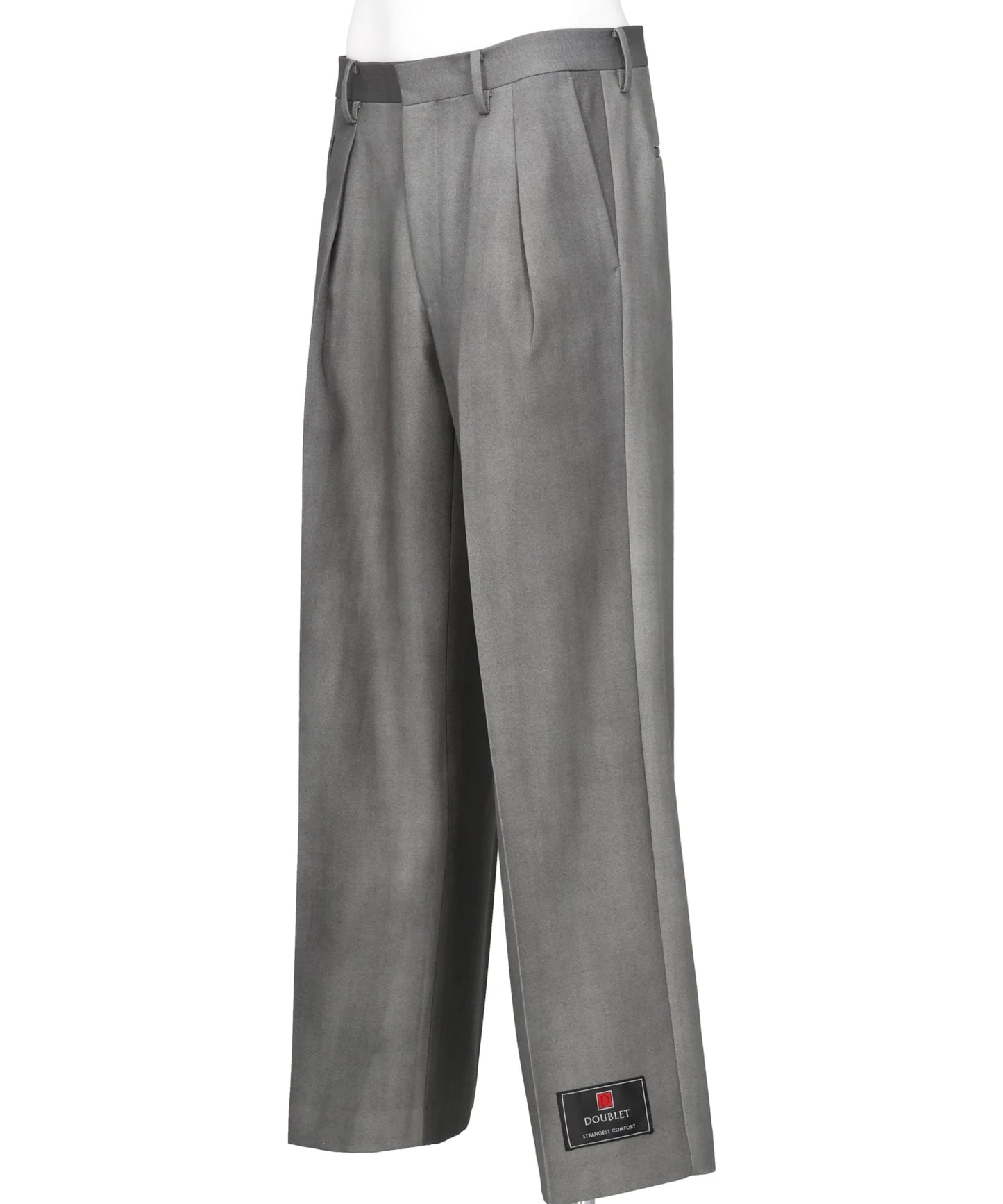 FADED SPRAY-DYE WIDE TROUSER