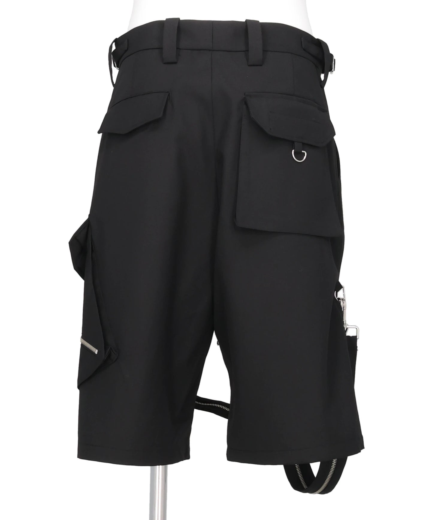 TAILORED ZIP SHORT PANTS