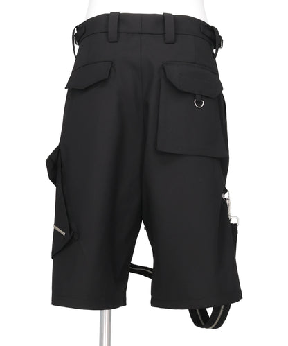 TAILORED ZIP SHORT PANTS