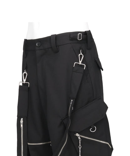 TAILORED ZIP SHORT PANTS
