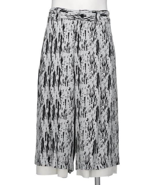 sulvam(サルバム) 2026SS JACQUARD EASY HALF PANTS MX-P07-500