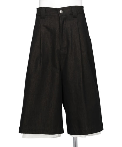 sulvam(サルバム) 2026SS DENIM EASY HALF PANTS MX-P08-600