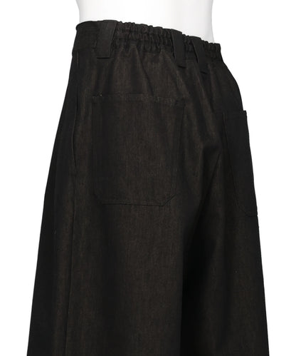 DENIM EASY HALF PANTS