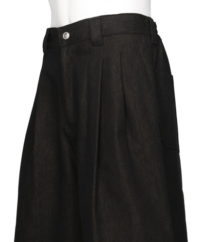 DENIM EASY HALF PANTS