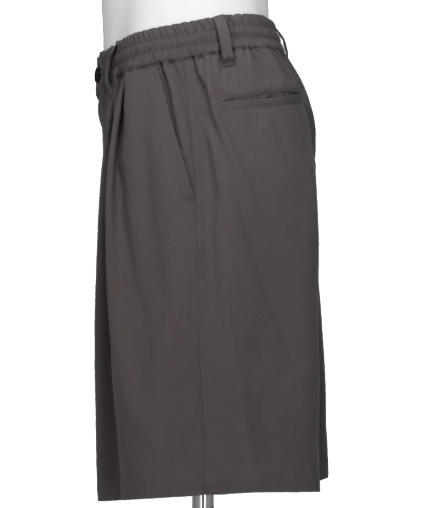 WOOL WASHER TROPICAL 2PLEATED EASY SHORTS