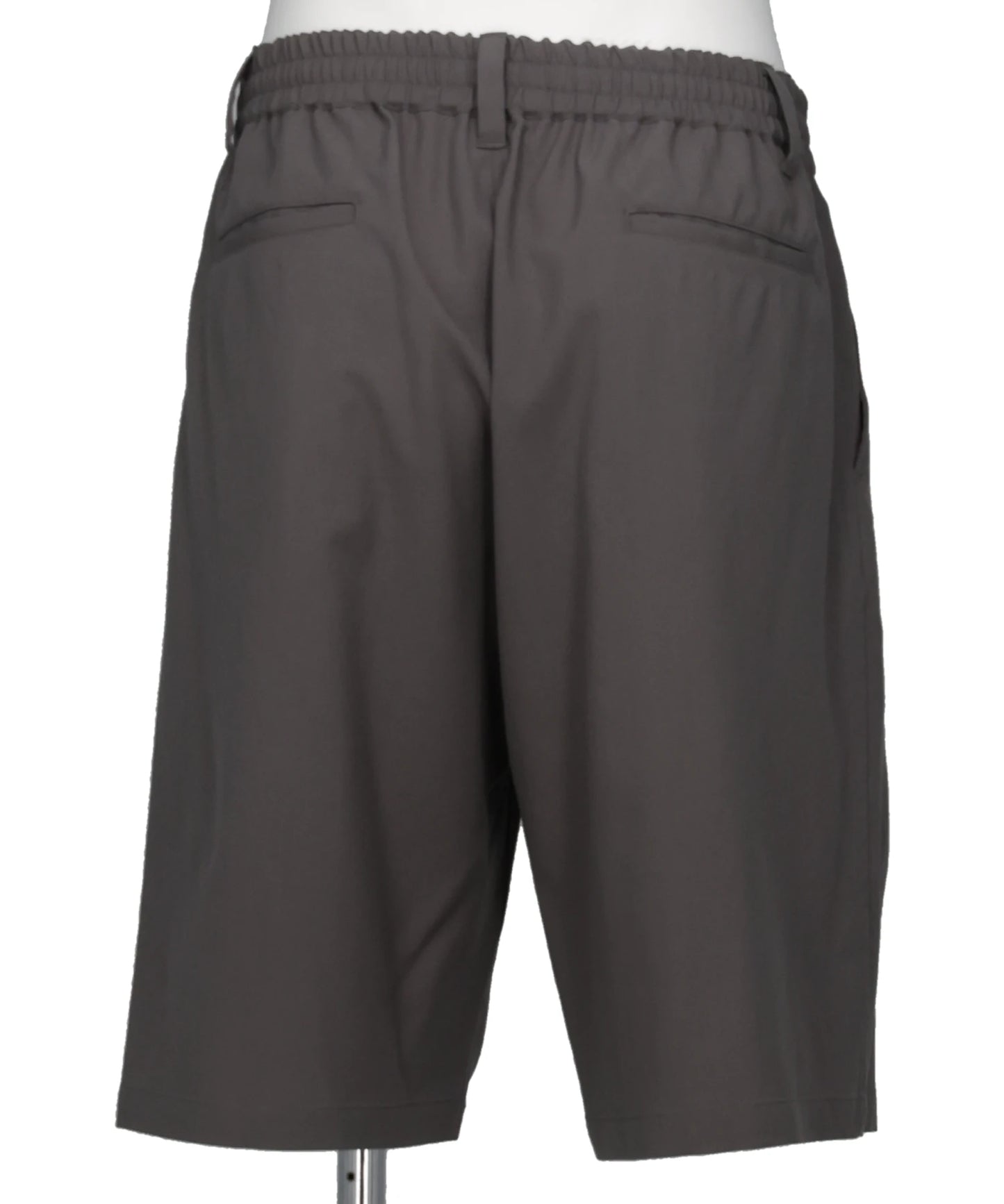 WOOL WASHER TROPICAL 2PLEATED EASY SHORTS