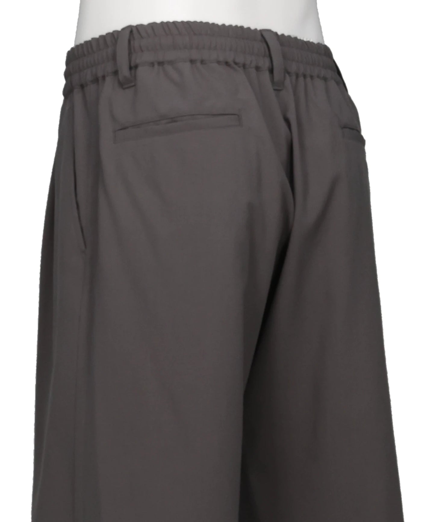 WOOL WASHER TROPICAL 2PLEATED EASY SHORTS