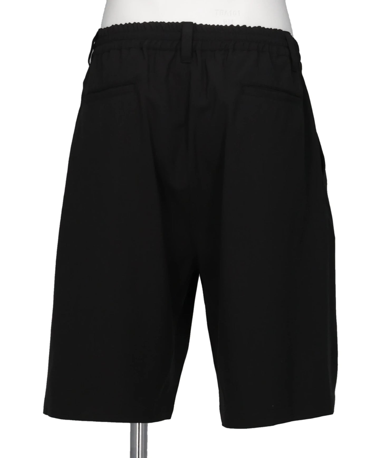WOOL WASHER TROPICAL 2PLEATED EASY SHORTS