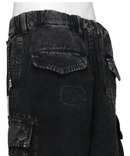 REPAIRED CARGO SHORTS