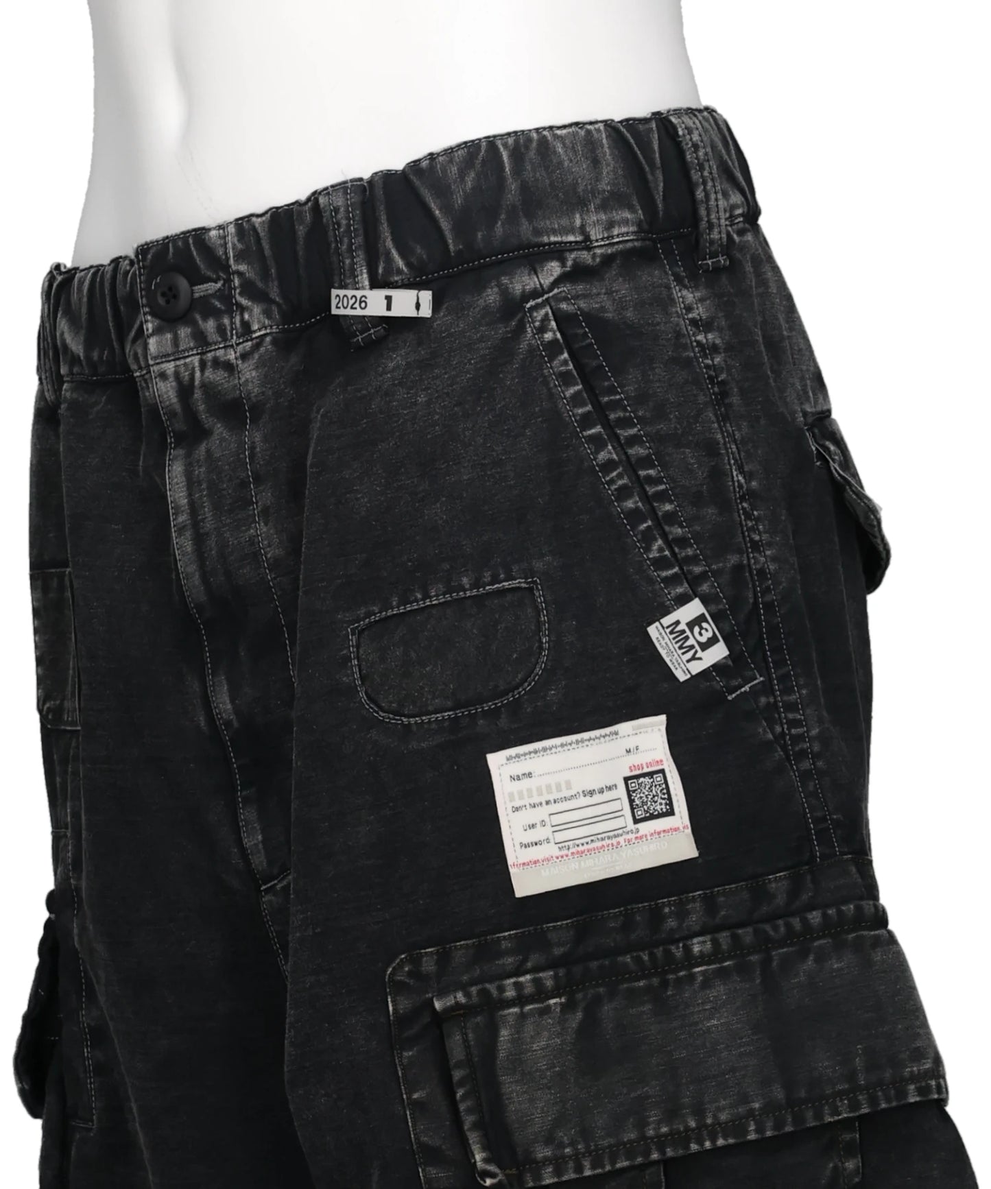 REPAIRED CARGO SHORTS