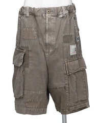 Maison MIHARA YASUHIRO(メゾンミハラヤスヒロ) 2026SS REPAIRED CARGO SHORTS A16PT044