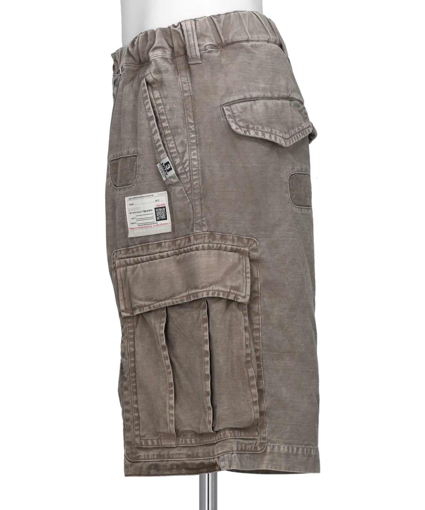 REPAIRED CARGO SHORTS