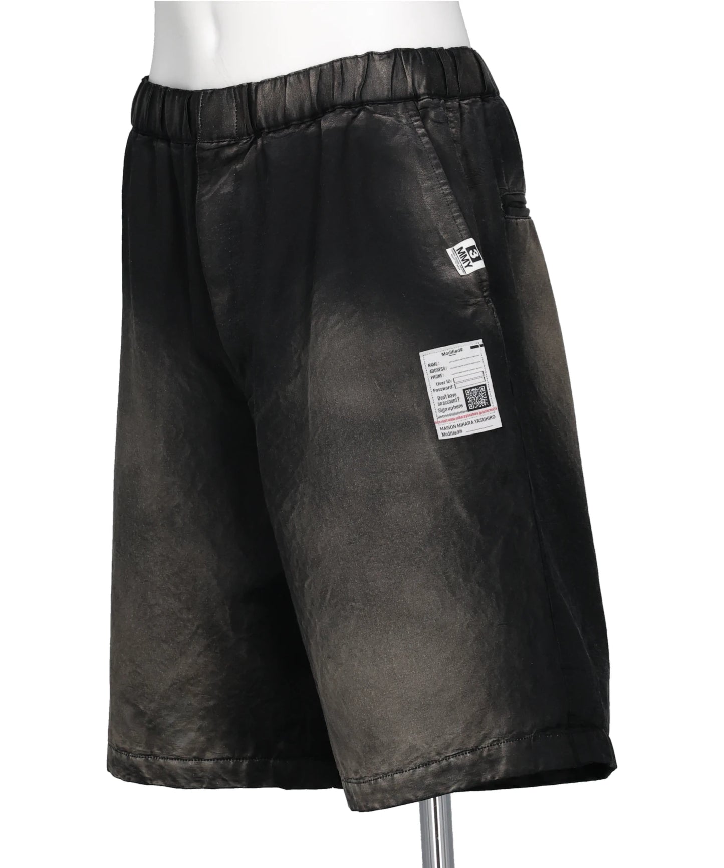 SUN FADED SATIN SHORTS