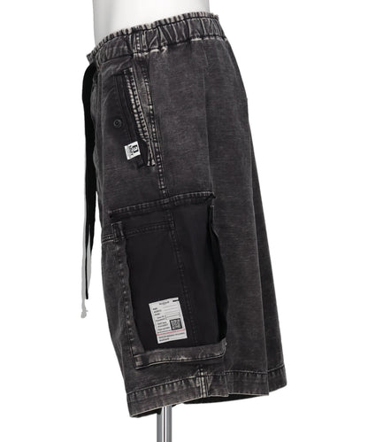 DAMAGED CARGO SHORT PANTS