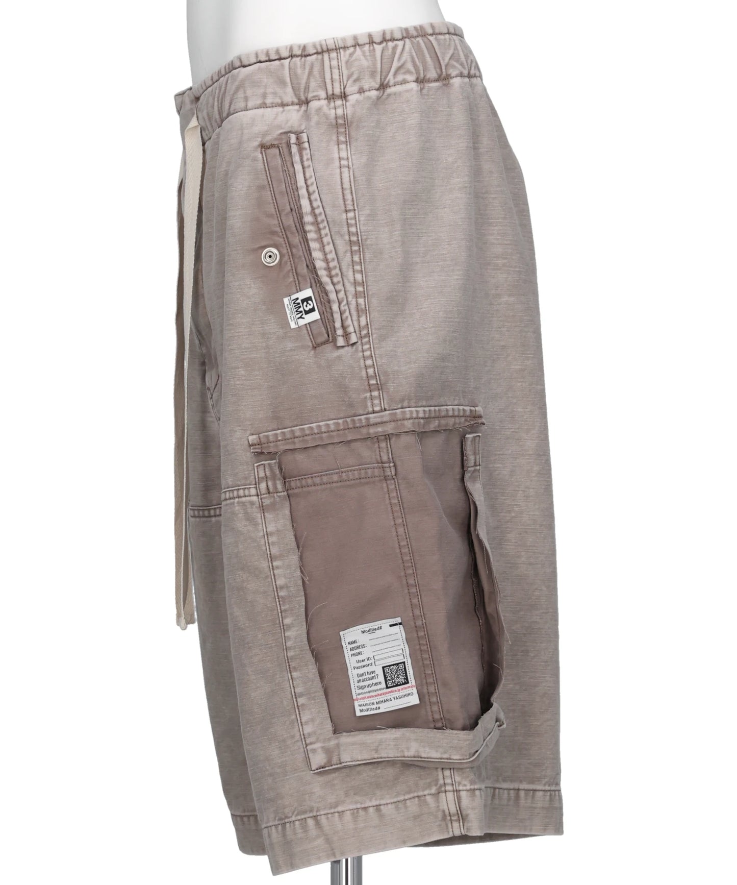 DAMAGED CARGO SHORT PANTS