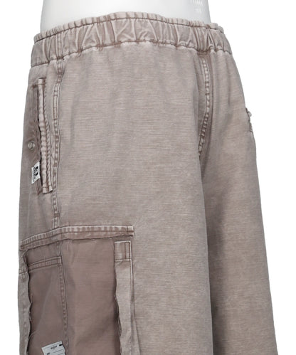 DAMAGED CARGO SHORT PANTS