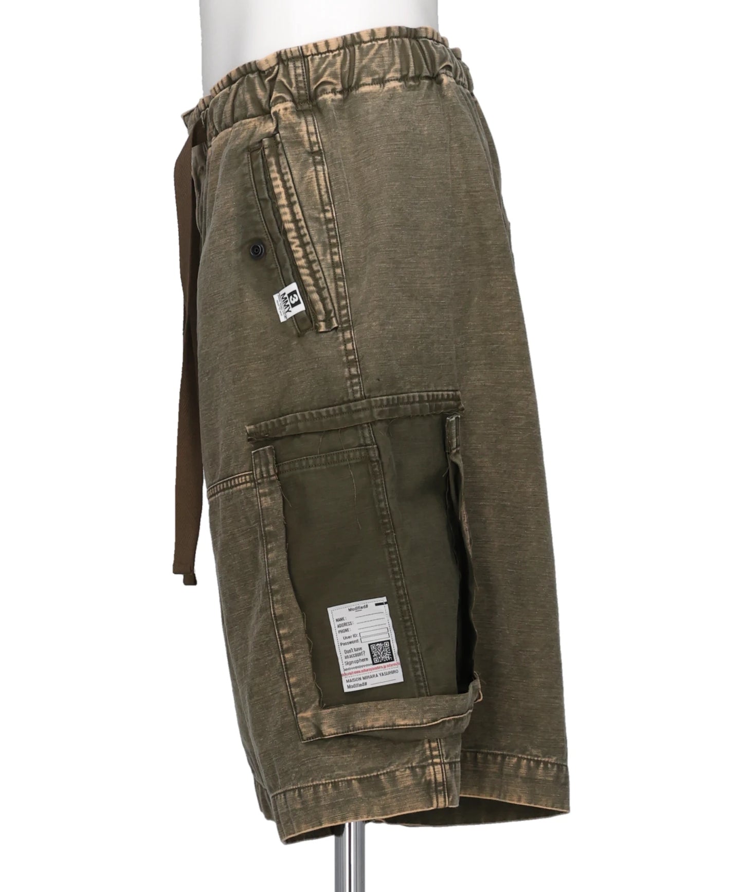DAMAGED CARGO SHORT PANTS