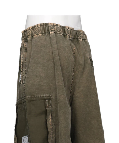 DAMAGED CARGO SHORT PANTS