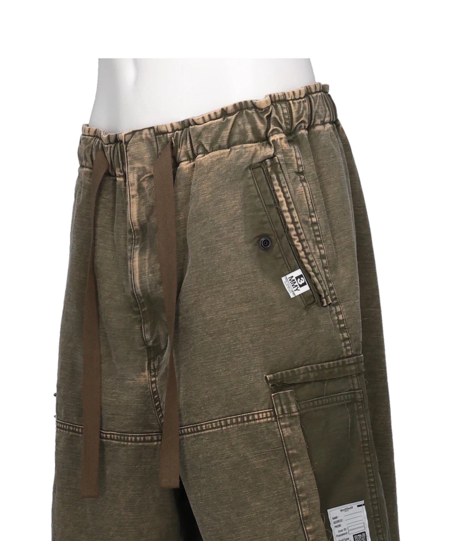 DAMAGED CARGO SHORT PANTS