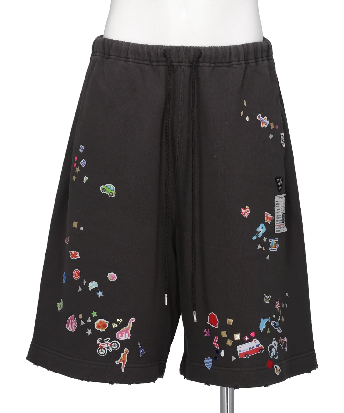 Maison MIHARA YASUHIRO(メゾンミハラヤスヒロ) 2026SS KIDS STICKER SHORTS J16SP733