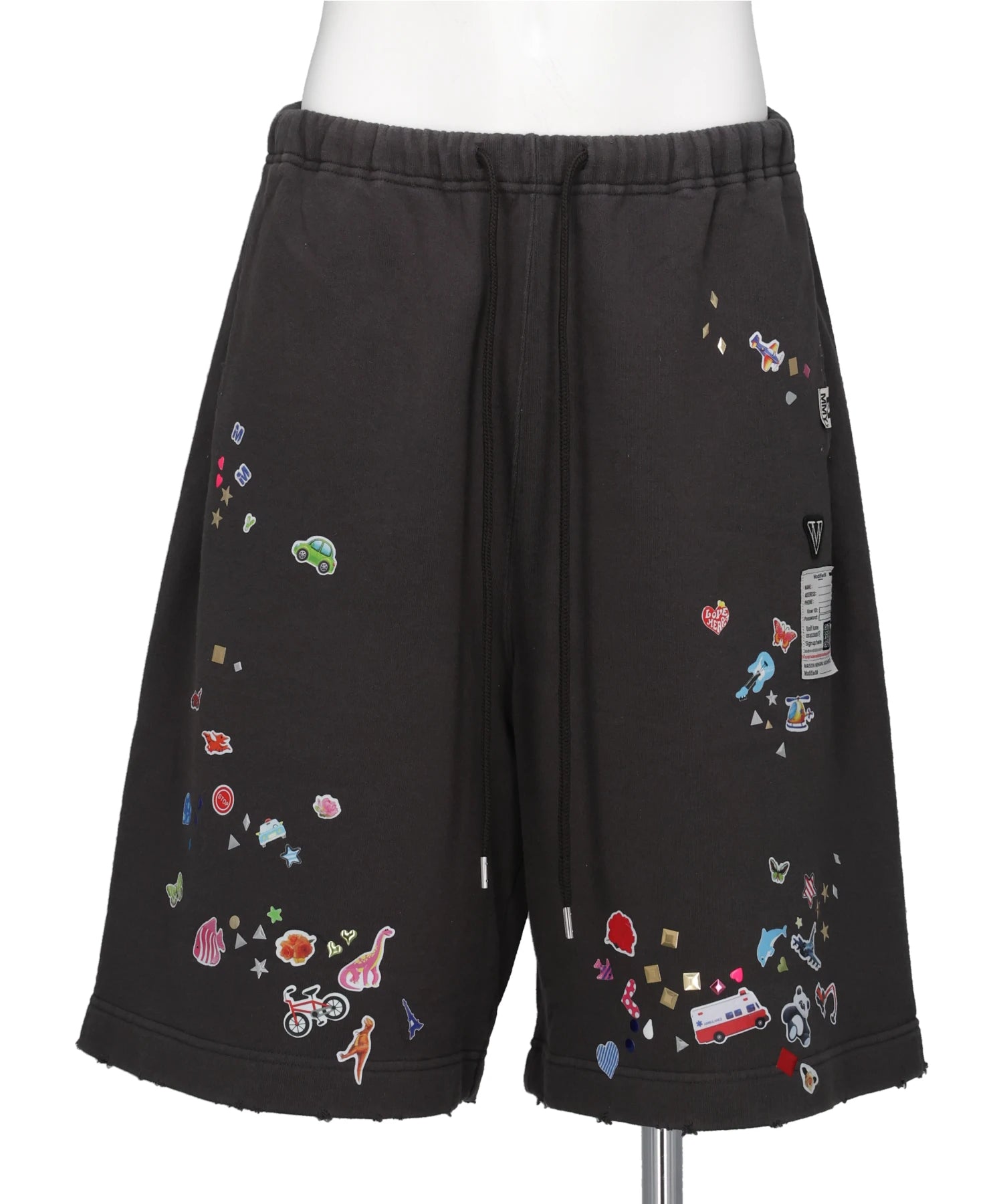 Maison MIHARA YASUHIRO(メゾンミハラヤスヒロ) 2026SS KIDS STICKER SHORTS J16SP733