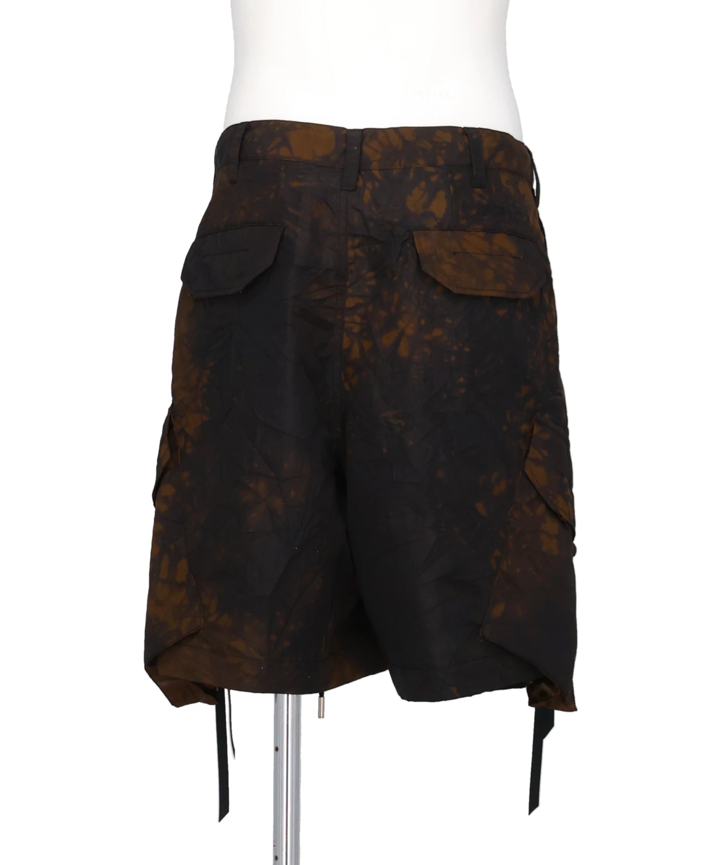 TIE-DYED NYLON OXFORD PCS COMBAT SHORTS