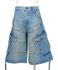 EGONlab.(エゴンラボ) 2026SS CARGO DENIM SHORT SS26-SHORT-002A