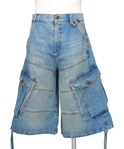 EGONlab.(エゴンラボ) 2026SS CARGO DENIM SHORT SS26-SHORT-002A