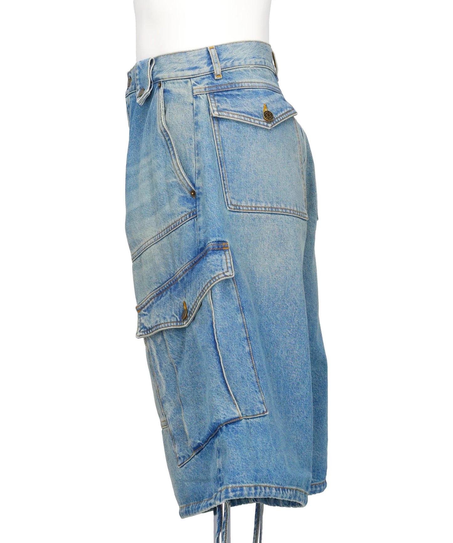 CARGO DENIM SHORT
