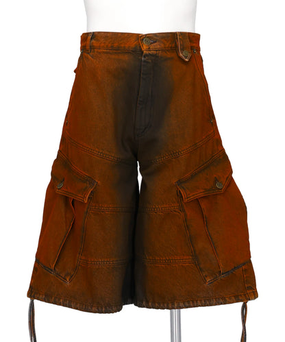 EGONlab.(エゴンラボ) 2026SS CARGO DENIM SHORT SS26-SHORT-002C