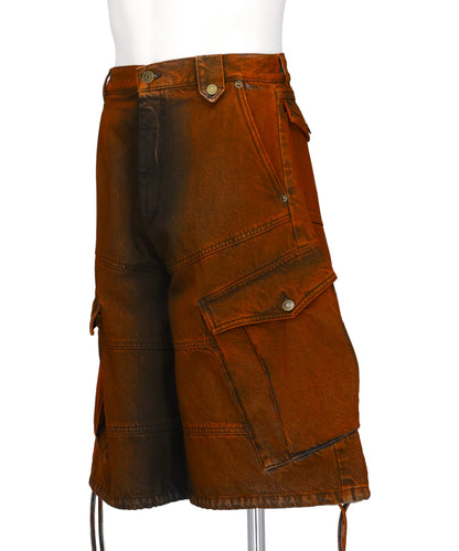 CARGO DENIM SHORT