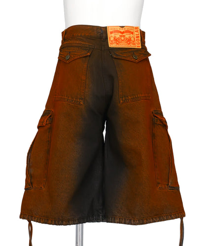 CARGO DENIM SHORT