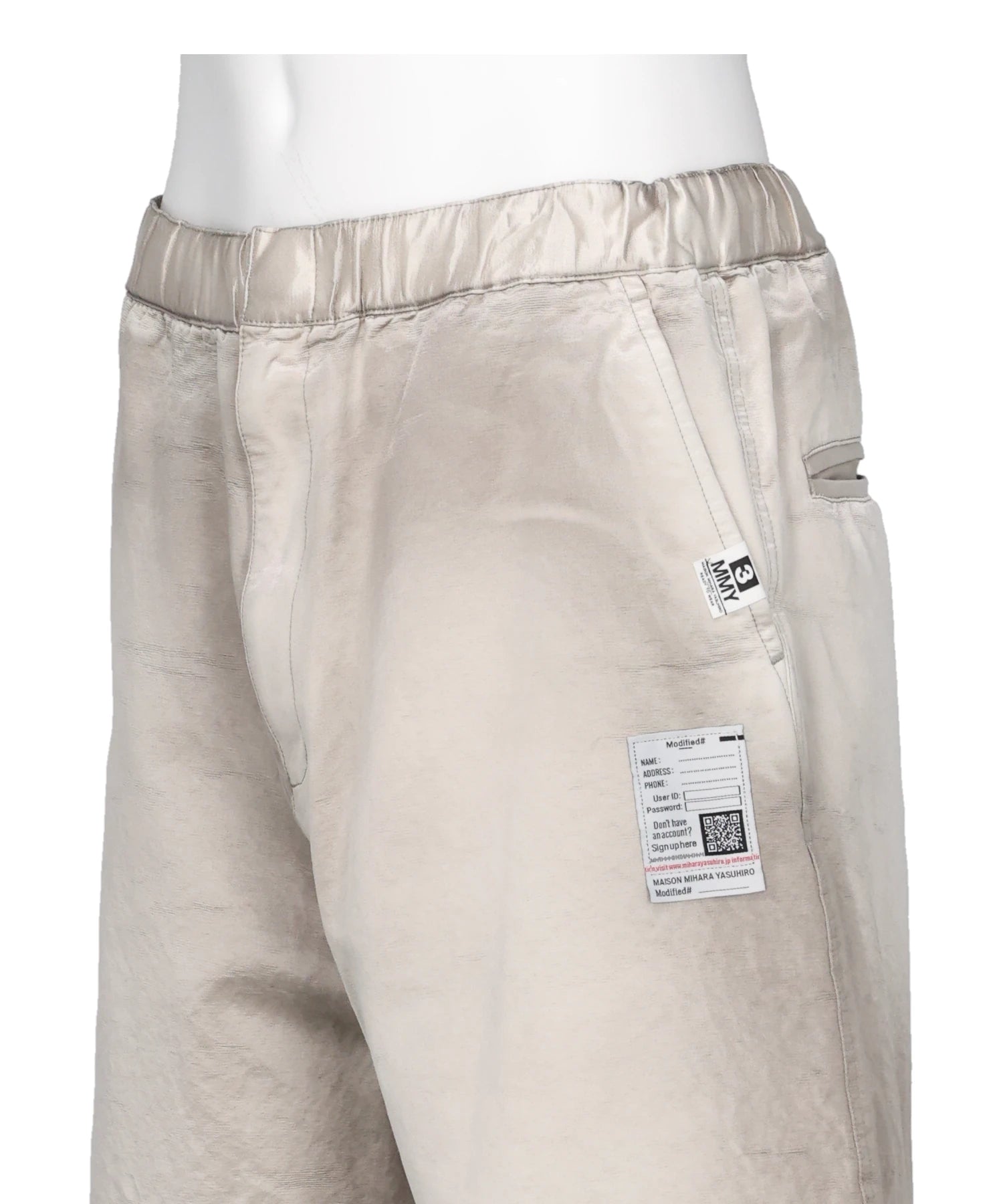 Maison MIHARA YASUHIRO(メゾンミハラヤスヒロ) SUN FADED SATIN Maison MIHARA YASUHIRO(メゾンミハラヤスヒロ) SUN FADED SATIN