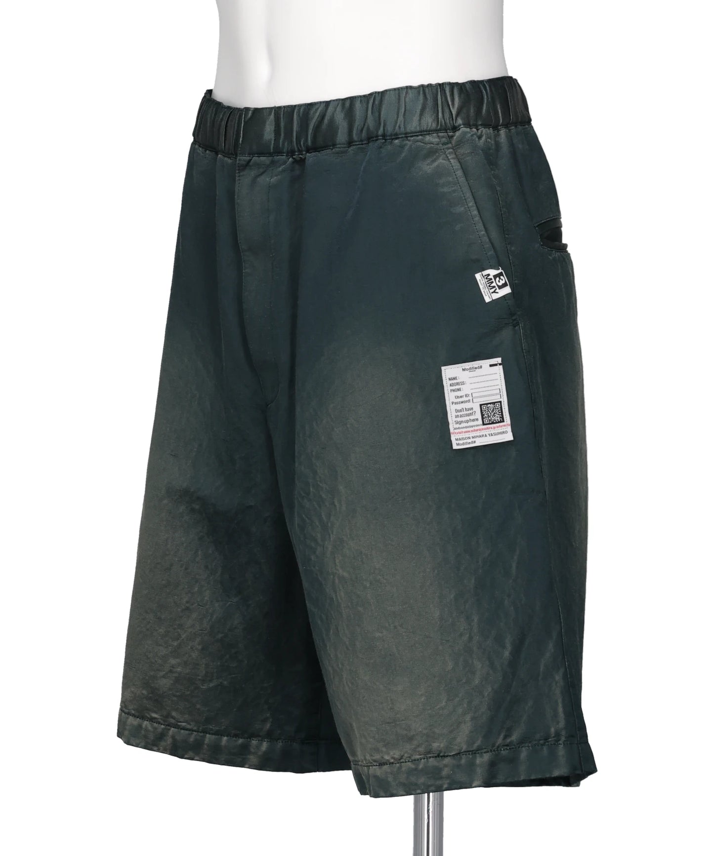 SUN FADED SATIN SHORTS