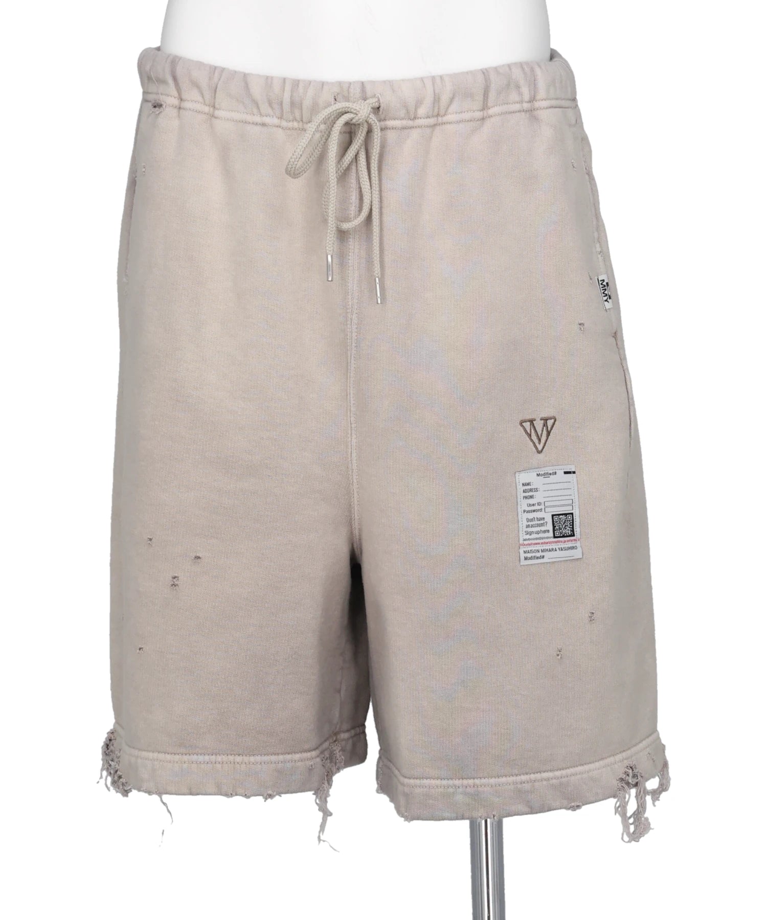 Maison MIHARA YASUHIRO(メゾンミハラヤスヒロ) SUN FADED SHORTS