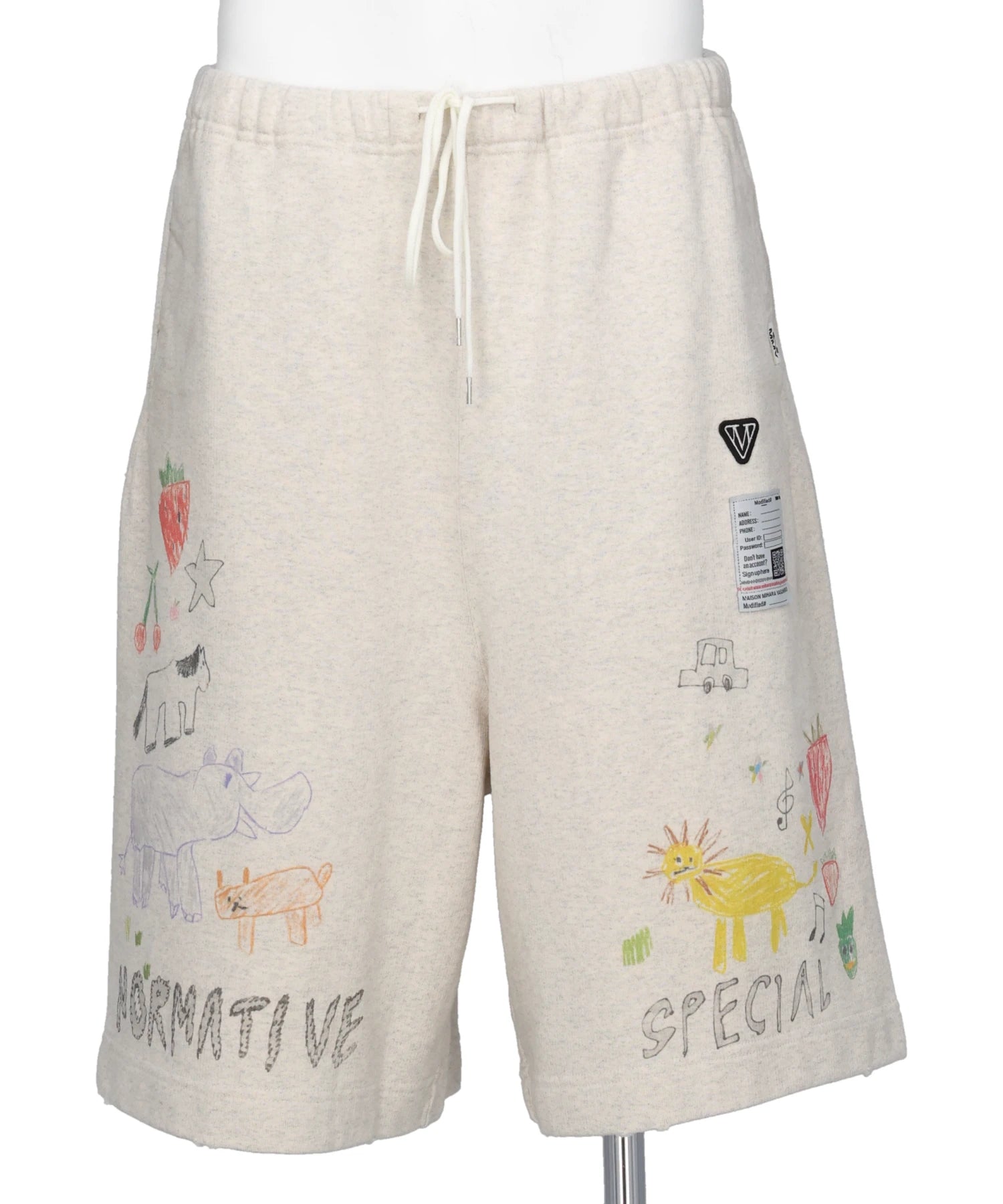 Maison MIHARA YASUHIRO(メゾンミハラヤスヒロ) KIDS DOODLE SHORTS