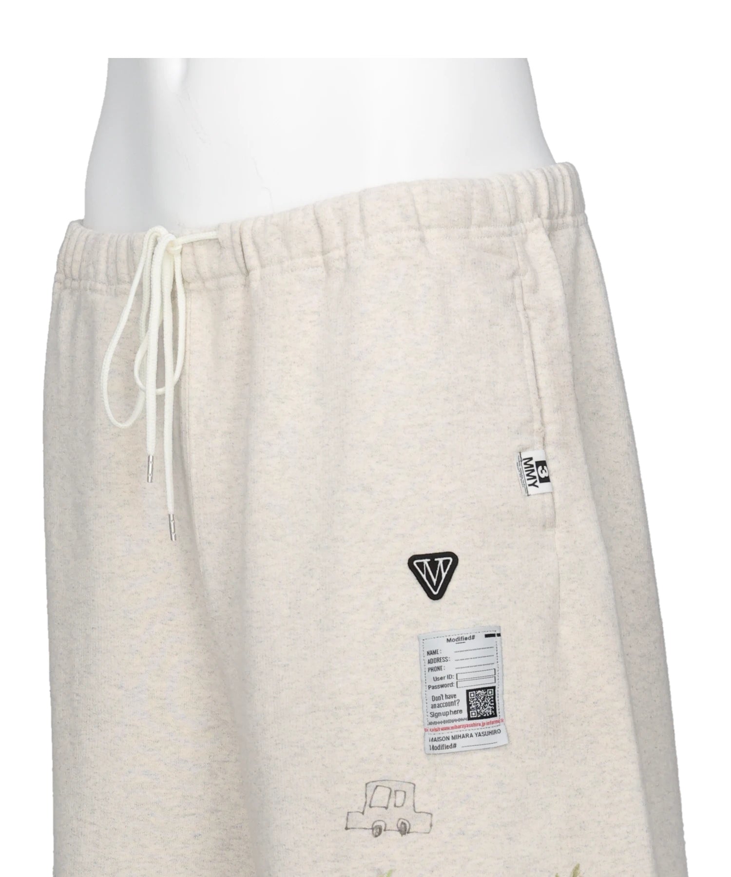 Maison MIHARA YASUHIRO(メゾンミハラヤスヒロ) KIDS DOODLE SHORTS Maison MIHARA YASUHIRO(メゾンミハラヤスヒロ) KIDS DOODLE SHORTS