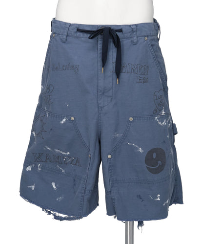 KAMIYA(カミヤ) 2026SS GRAFFITI PAINTER SHORTS G16HP024 – MIDWEST