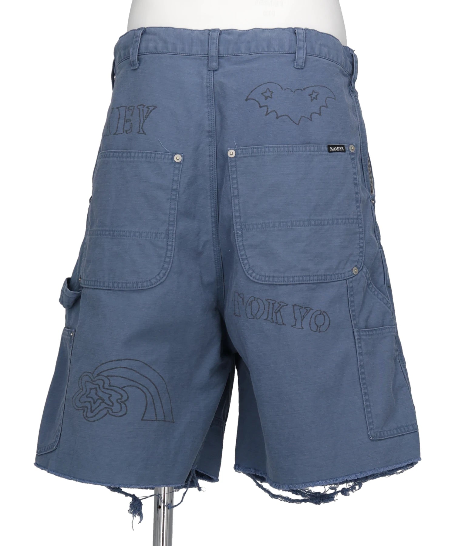 矢谷 KAMIYA(カミヤ) 2026SS GRAFFITI PAINTER SHORTS G16HP024 – MIDWEST