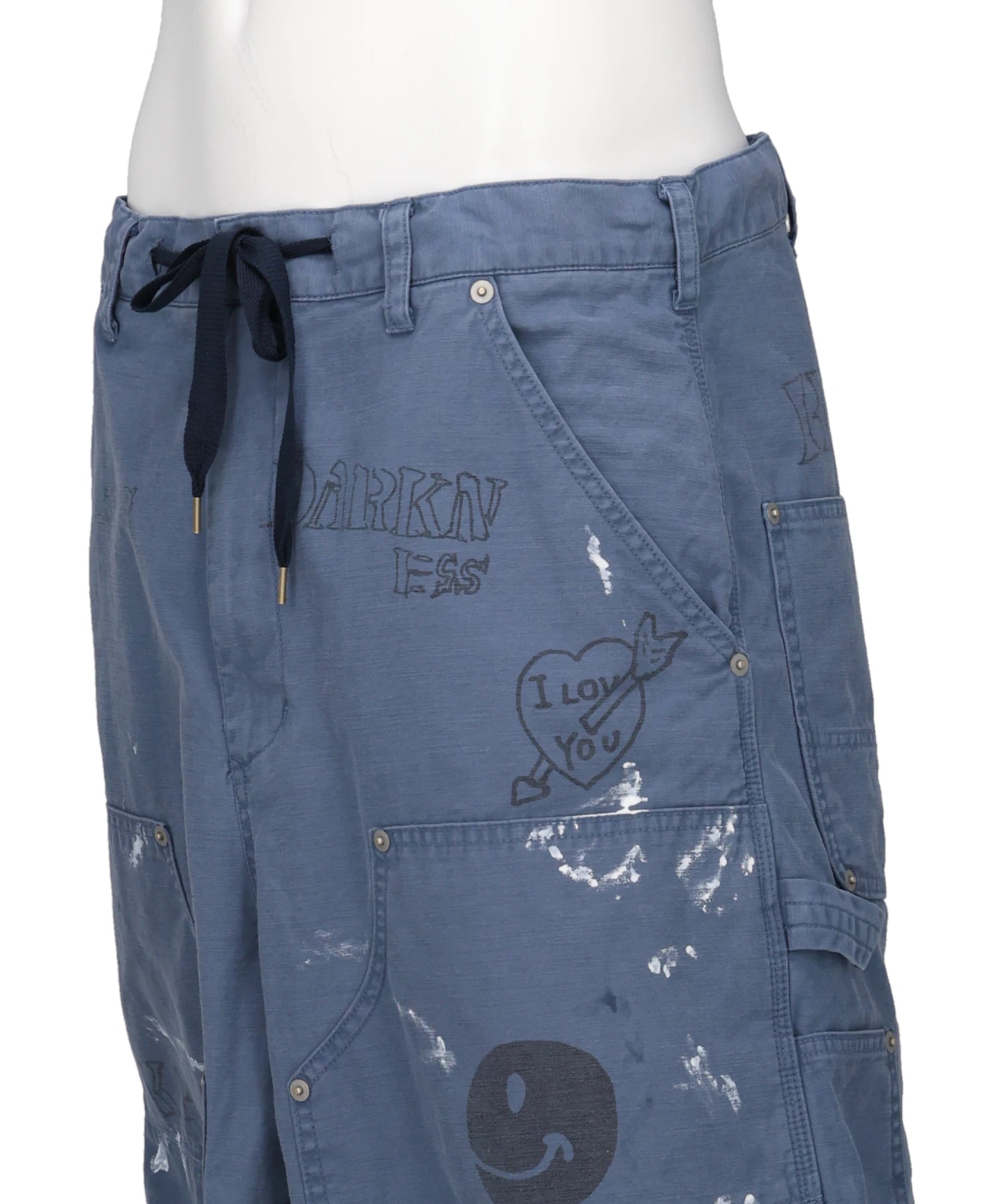 KAMIYA(カミヤ) 2026SS GRAFFITI PAINTER SHORTS G16HP024 – MIDWEST