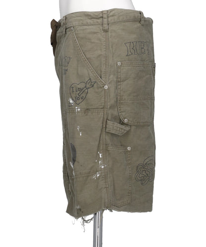 GRAFFITI PAINTER SHORTS