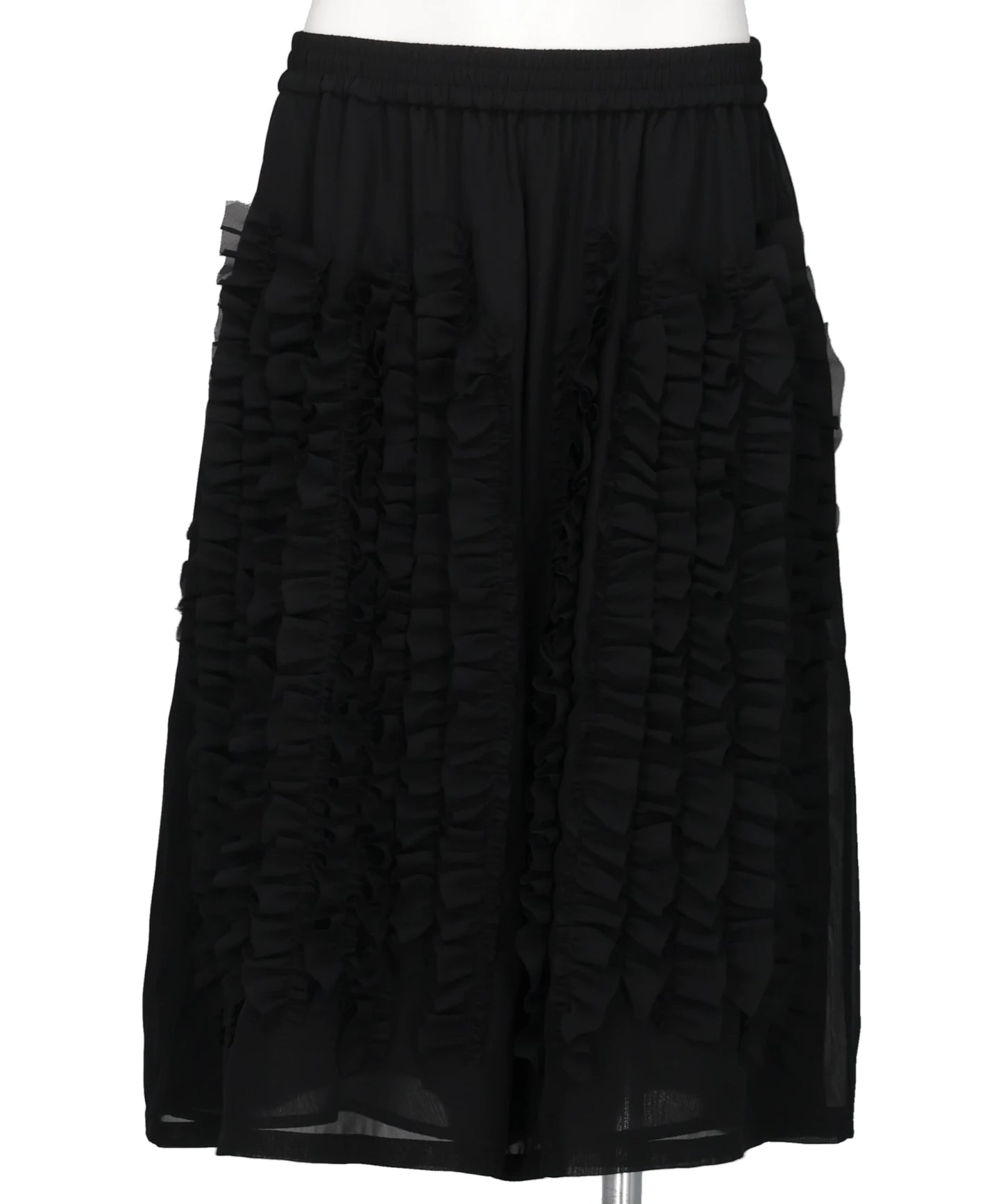  VIVIANO(ヴィヴィアーノ) 2026AW RUFFLE CHIFFON WIDE SHORTS VM-AW26-SP03