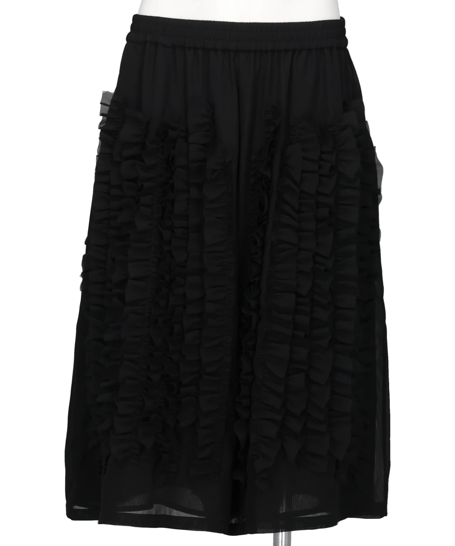  VIVIANO(ヴィヴィアーノ) 2026AW RUFFLE CHIFFON WIDE SHORTS VM-AW26-SP03
