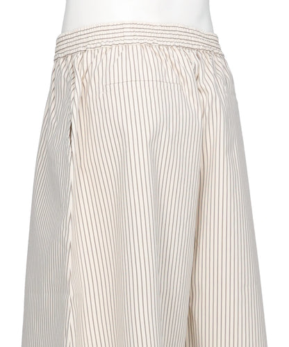STRIPED WIDE SHORTS