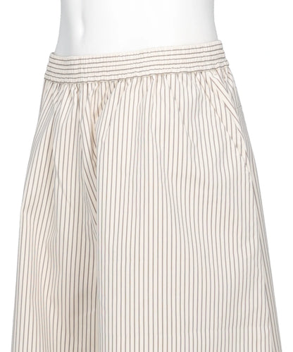 STRIPED WIDE SHORTS