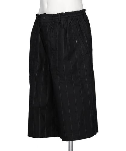 COTTON STRIPESUITING REVERSIBLE SHORTS