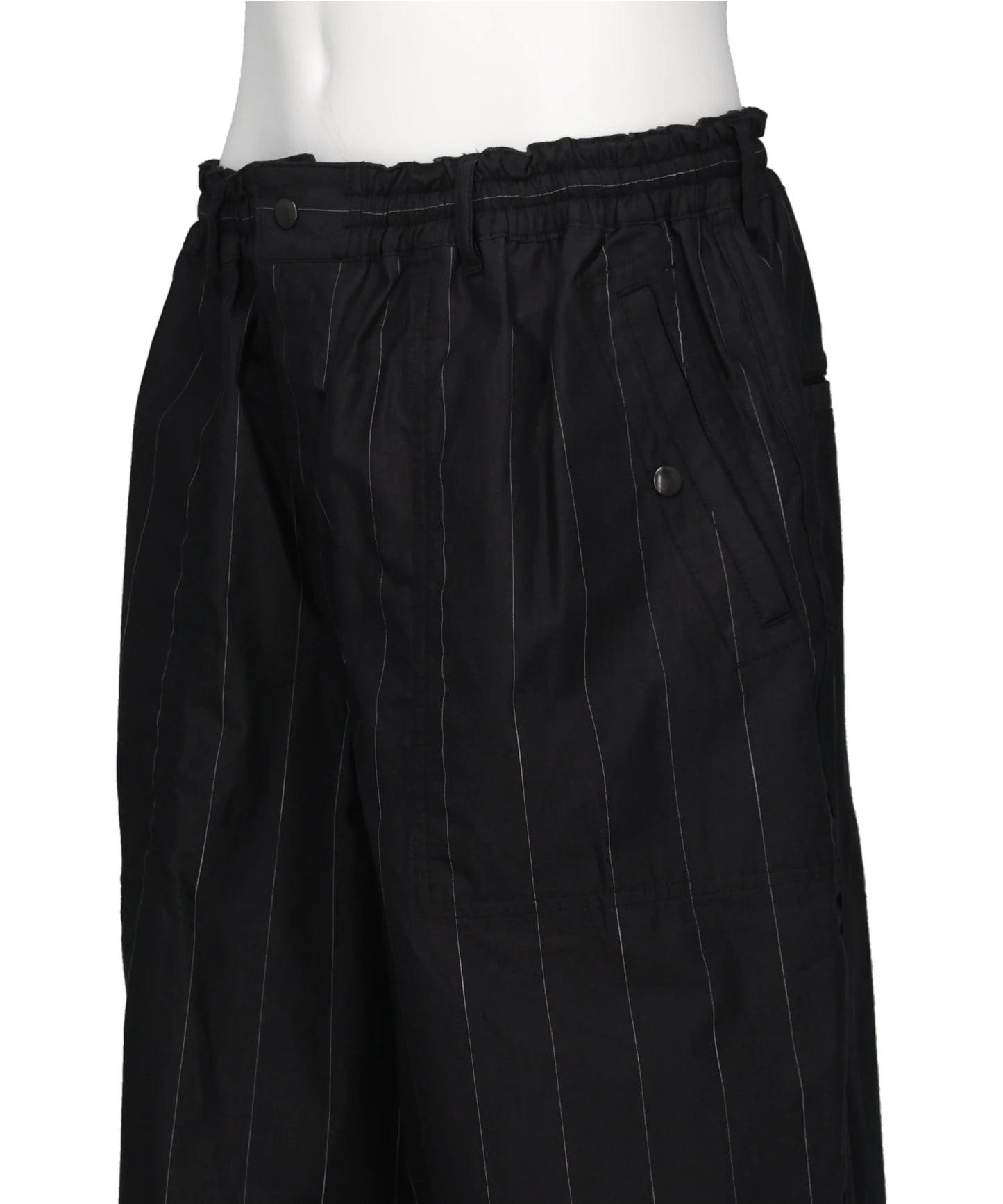 COTTON STRIPESUITING REVERSIBLE SHORTS