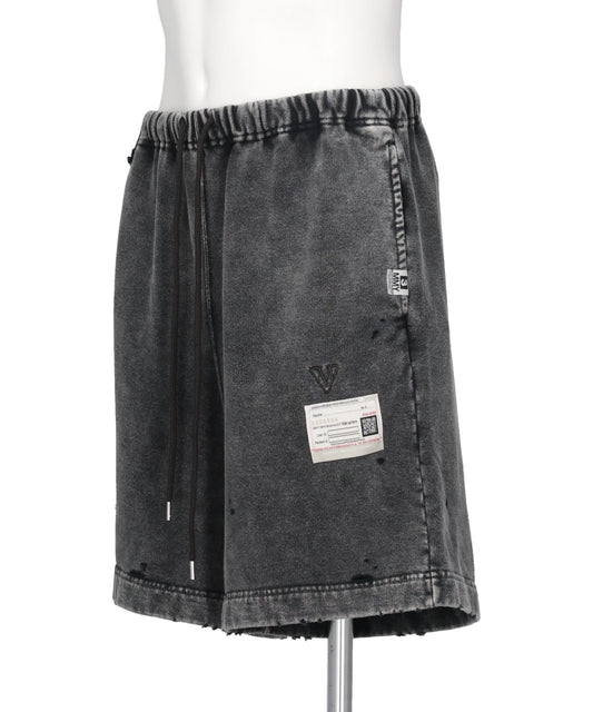 BLEACHED SWEAT SHORTS