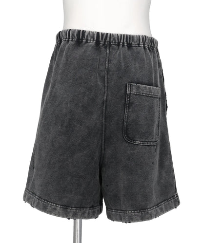 BLEACHED SWEAT SHORTS